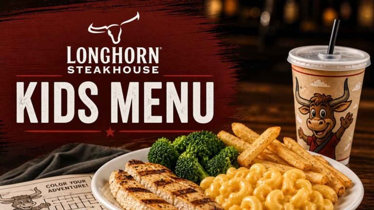 LongHorn Steakhouse Kids Menu Prices Updated 2026