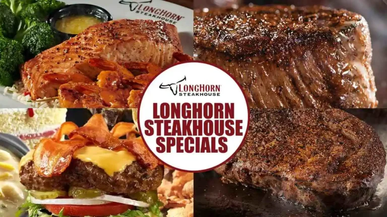LongHorn Steakhouse Specials Menu Prices