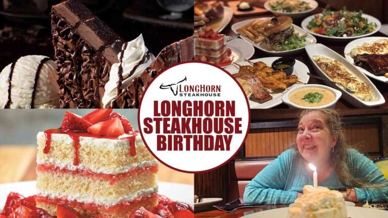 LongHorn Steakhouse birthday Menu prices